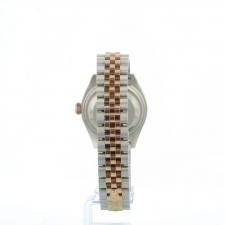 Ladies Rolex DateJust 28 279171 18ct Rose Gold   Stainless Steel case with Brown dial