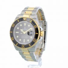 Gents Rolex Sea Dweller 126603 18ct Yellow Gold Stainless Steel case with Black dial