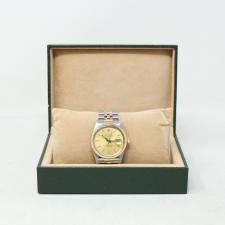 Gents Rolex Datejust 36 16013 18ct Yellow Gold   Stainless Steel case with Gilt dial