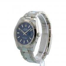 Gents Rolex Datejust 41 126334 Steel case with Blue dial