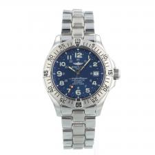 Gents Breitling Super Ocean A1736011 Steel case with Blue dial