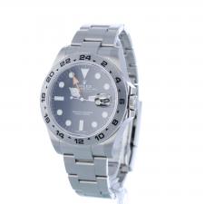 Gents Rolex Explorer II 216570 Stainless Steel case with Black dial