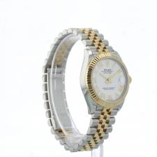 Ladies Rolex Datejust 31 278273 18ct Yellow Gold   Stainless Steel case with White dial