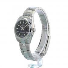Ladies Rolex DateJust 31 178240 Stainless Steel case with Black dial