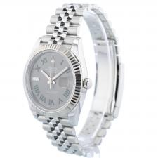 Gents Rolex Datejust 41 126334 Steel case with Wimbledon dial