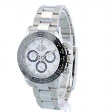 Gents Rolex Daytona 116500LN Stainless Steel case with White dial