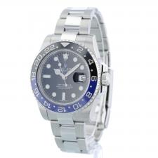 Gents Rolex GMT Master II 116710BLNR Stainless Steel case with Black dial