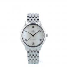 Ladies Omega DeVille 43410342005001 Stainless Steel case with White Mother of Pearl dial