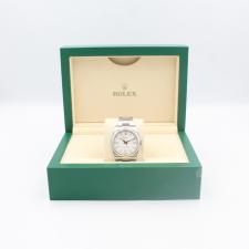 Gents Rolex Oyster Perpetual 36 116000 Stainless Steel case with White dial