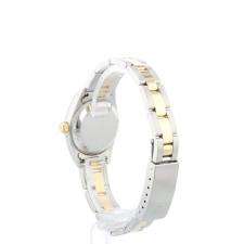 Ladies Rolex Oyster Perpetual 76183 18ct Yellow Gold   Stainless Steel case with Silver dial