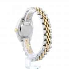 Ladies Rolex DateJust  179173 18ct Yellow Gold   Stainless Steel case with White dial