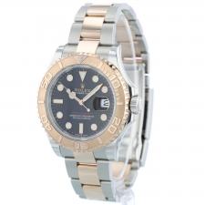 Gents Rolex Yacht-Master 40 126621 18ct Rose Gold   Stainless Steel case with Black dial