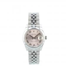 Ladies Rolex DateJust 31 178240 Steel case with Pink dial