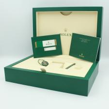 Gents Rolex Day Date 118238 18ct Yellow Gold case with Green dial