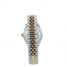 Ladies Rolex Datejust 28 279383RBR 18ct Yellow Gold Stainless Steel case with Lavender Diamond dial