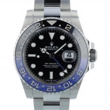 Gents Rolex GMT Master II 126710BLNR Stainless Steel case with Black dial