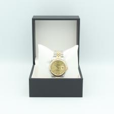 Gents Rolex Datejust 16233 18ct Yellow Gold   Stainless Steel case with Champagne Diamond Set dial