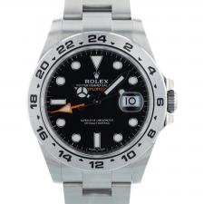 Gents Rolex Explorer II 216570 Stainless Steel case with Black dial