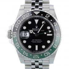 Gents Rolex GMT Master II 126720VTNR Steel case with Black dial