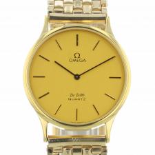 Gents Omega DeVille  G/P case with Gilt dial