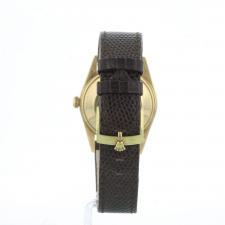 Gents Rolex Oyster Perpetual Date 15037 14CT case with Champagne  dial