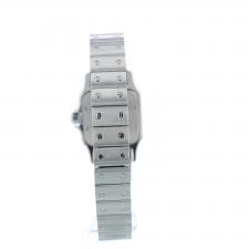 Ladies Cartier Santos Galbee W20056D6 Steel case with Silver dial