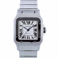 Gents Cartier Santos Galbee XL 2823 Steel case with Silver dial