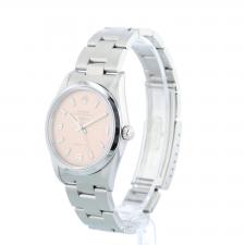 Gents Rolex Air King 14000M Steel case with Salmon dial