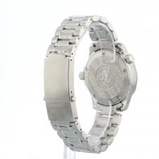 Gents Omega Seamaster 22625000 Steel case with Black Wave dial