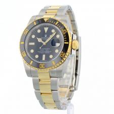 Gents Rolex Submariner Date 116613LN 18ct Yellow Gold   Oystersteel case with Black dial