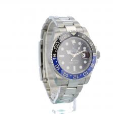 Gents Rolex GMT Master II 116710BLNR Steel case with Black dial