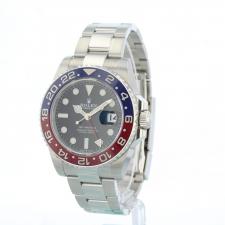 Gents Rolex GMT Master II 126710BLRO Steel case with Black dial