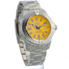Gents Breitling Avenger Seawolf A17319 Steel case with Yellow dial