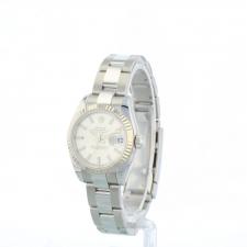 Ladies Rolex Datejust 179174 Steel case with Silver dial