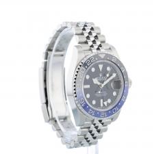 Gents Rolex GMT Master II 126710BLNR Stainless Steel case with Black dial