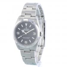 Gents Rolex Explorer 124270 Steel case with Black dial