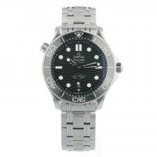 Gents Omega Seamaster 210.30.42.20.10.001 Steel case with Green Wave dial