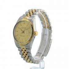 Gents Rolex DateJust 16013 18ct Yellow Gold   Stainless Steel case with Gilt dial