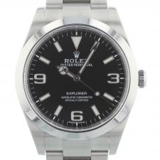 Gents Rolex Explorer 214270 Steel case with Black dial