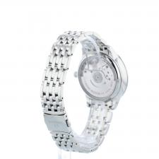Ladies Omega DeVille 43410342005001 Stainless Steel case with White Mother of Pearl dial