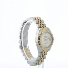Ladies Rolex Datejust 179313 18ct Yellow Gold   Stainless Steel case with MOP dial
