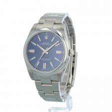 Gents Rolex Oyster Perpetual 41 124300 Steel case with Blue dial