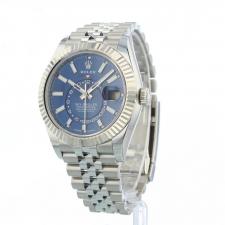 Gents Rolex Sky Dweller 336934 Steel case with Bright Blue dial