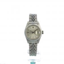 Ladies Rolex DateJust 69240 Steel case with Silver dial