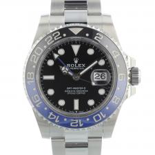 Gents Rolex GMT Master II 126710BLNR Steel case with Black dial