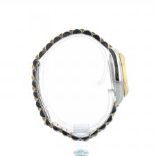 Ladies Rolex DateJust 31 178273 18ct Yellow Gold   Stainless Steel case with Black Diamond Set  dial