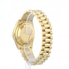 Gents Rolex Day Date 118238 18ct Yellow Gold case with Black dial