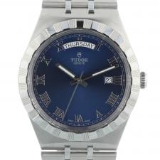 Gents Tudor Tudor Royal 28600 Steel case with Blue dial