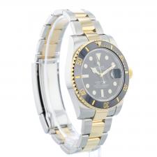 Gents Rolex Submariner Date 116613LN 18ct Yellow Gold Stainless Steel case with Black dial