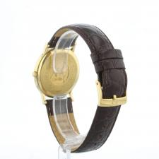 Gents Omega DeVille 73201412 18 CT case with Gilt dial